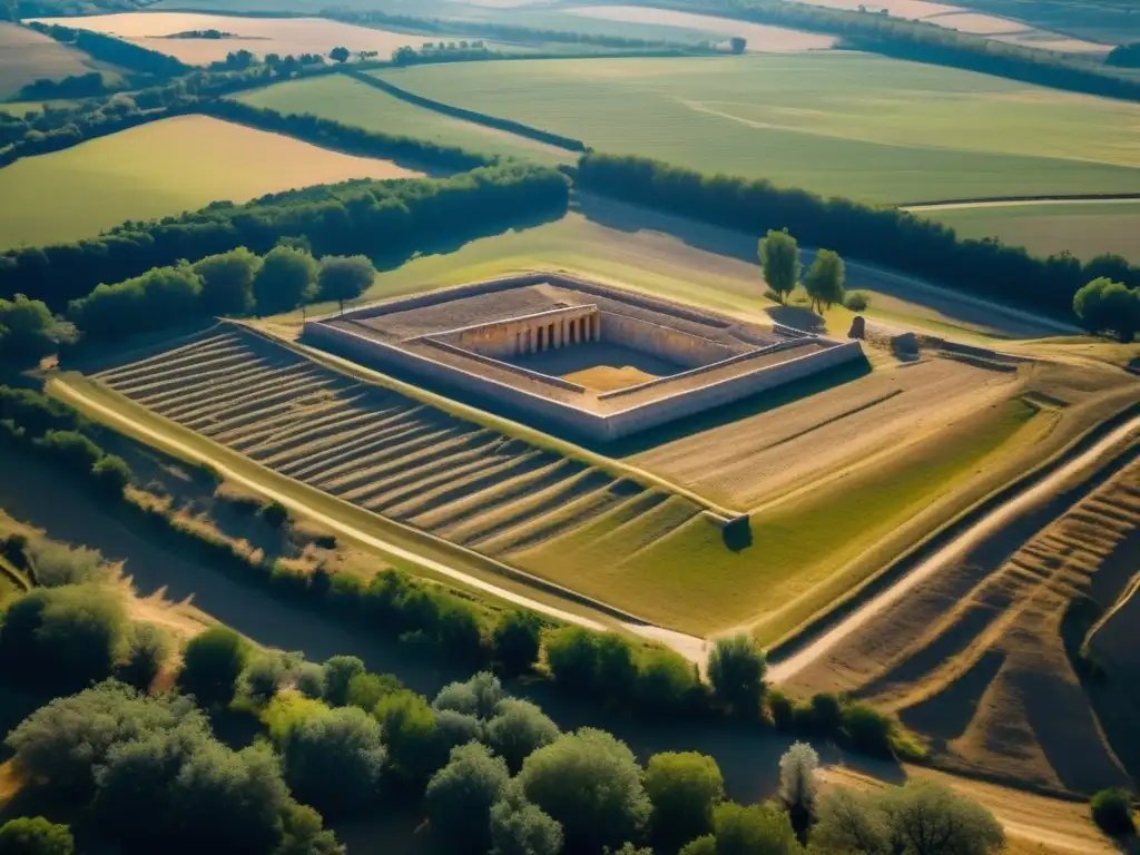 Descubre las antiguas ruinas de Vergina, un viaje visual de descubrimiento y exploración en la historia.