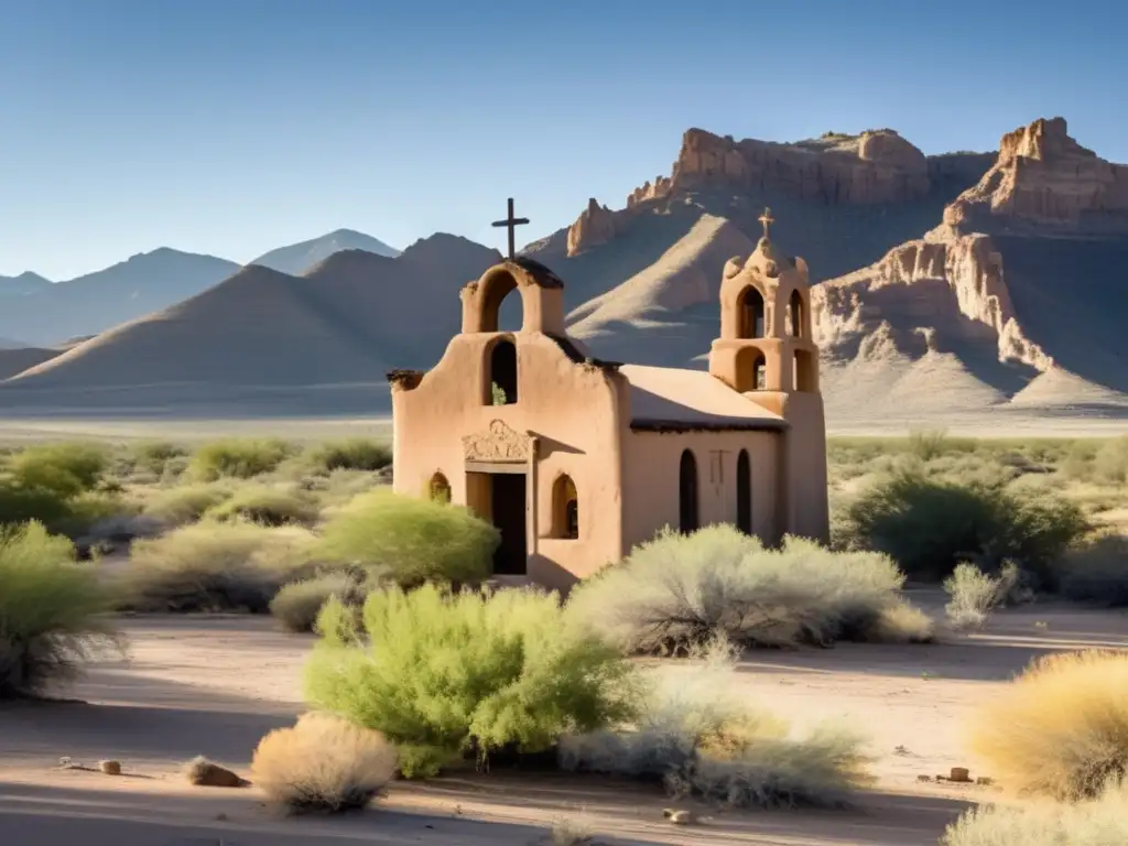 El antiguo pueblo fantasma en la frontera del mundo evoca la belleza y la melancolía de un pasado perdido.