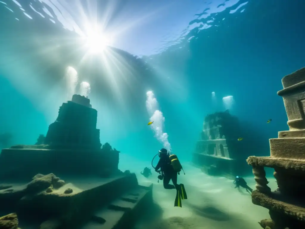 Exploradores submarinos descubren la Atlántida moderna