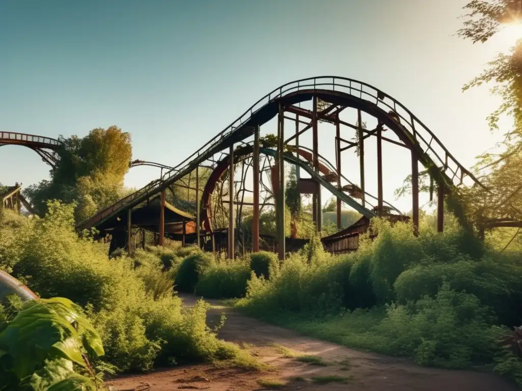 Exploración y descubrimiento en destinos abandonados: una belleza inquietante entre estructuras decadentes y la naturaleza exuberante.