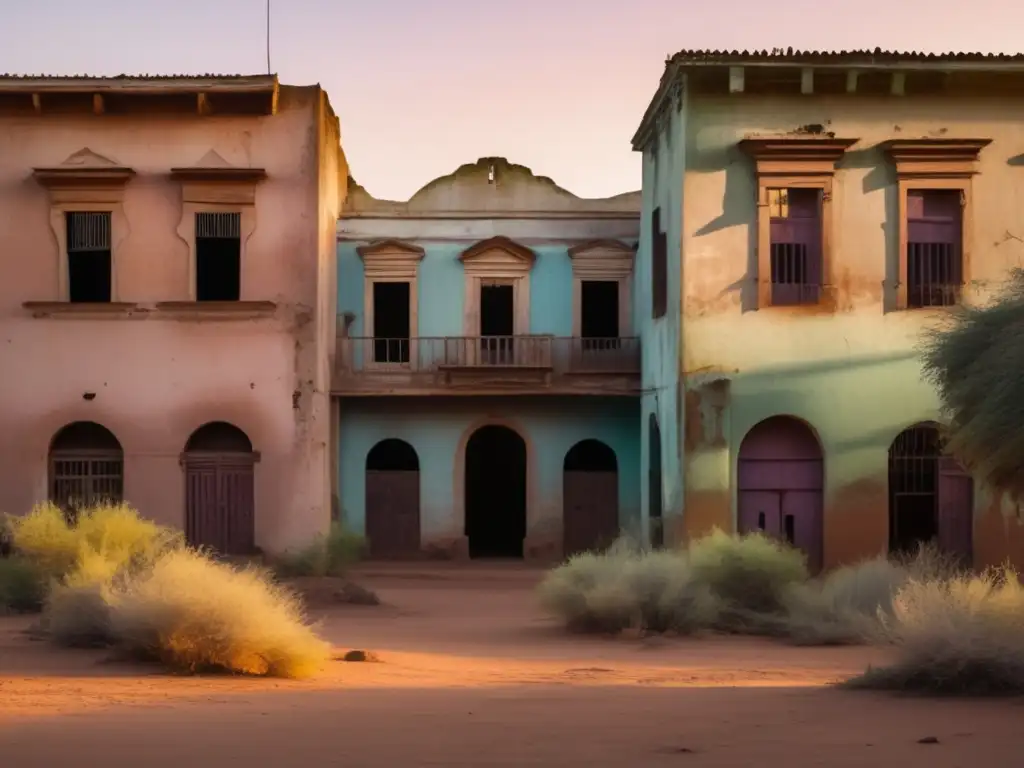Ruinas coloniales: la belleza abandonada de una ciudad fantasma africana