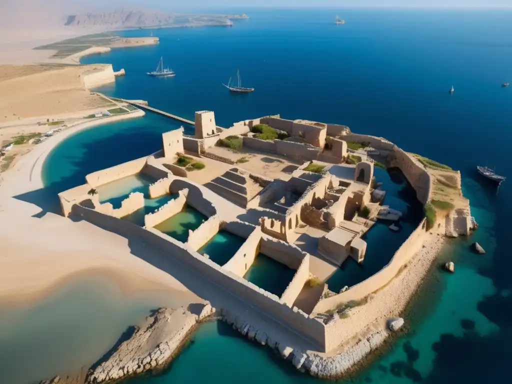 Explora la fascinante red de ruinas del puerto antiguo Qalhat, redescubriendo su legado histórico y arquitectónico.