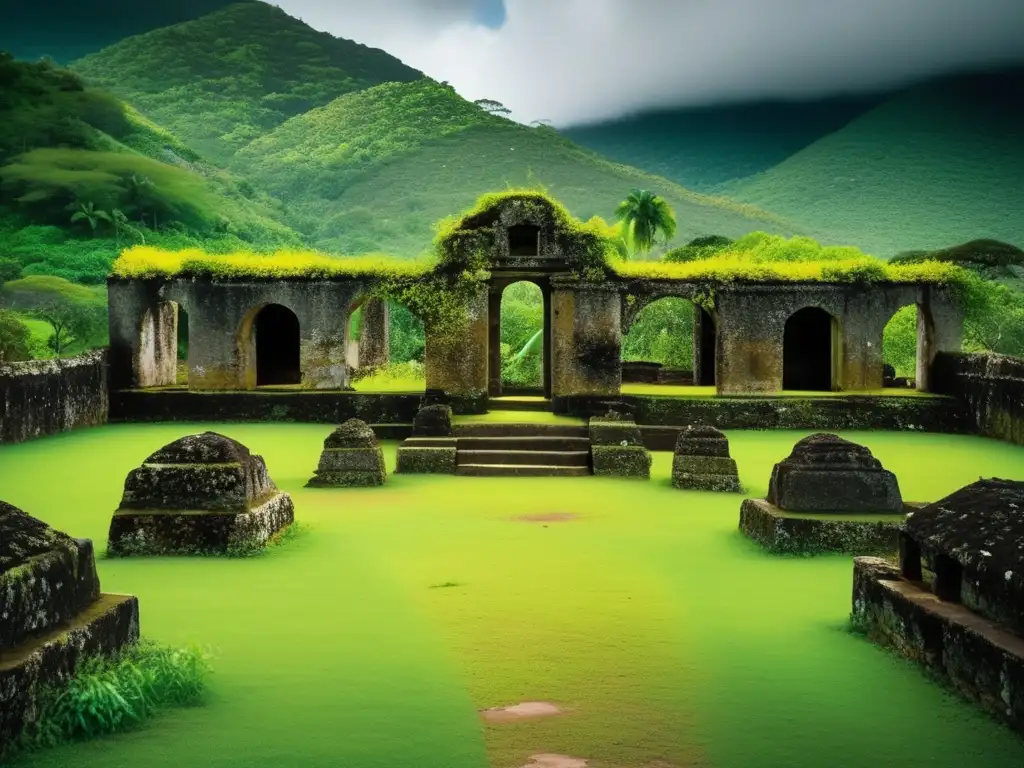 Explora la historia de la Isla de Antigua a través de las ruinas de una antigua plantación de azúcar, envueltas en exuberante vegetación tropical.