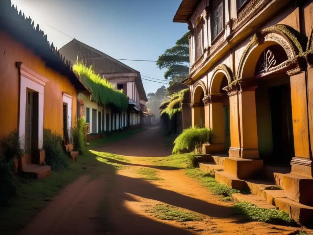 Ruinas coloniales en Antsirabe, Madagascar: belleza abandonada