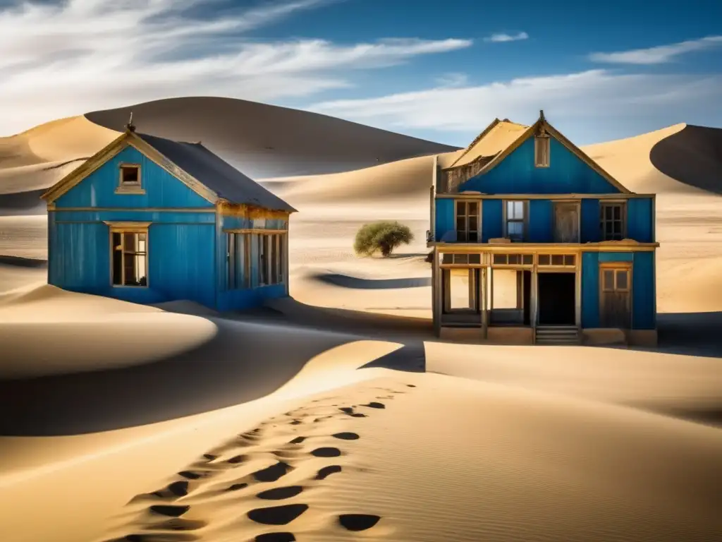 Ruinas abandonadas de Kolmanskop: belleza desoladora del desierto