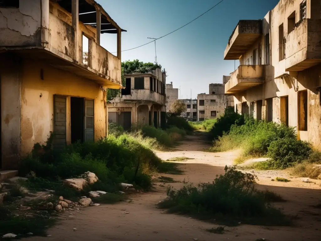 Un impactante retrato documental en alta resolución de las desoladas calles de Famagusta, mostrando el abandono de Chipre y su atmósfera fantasmal.