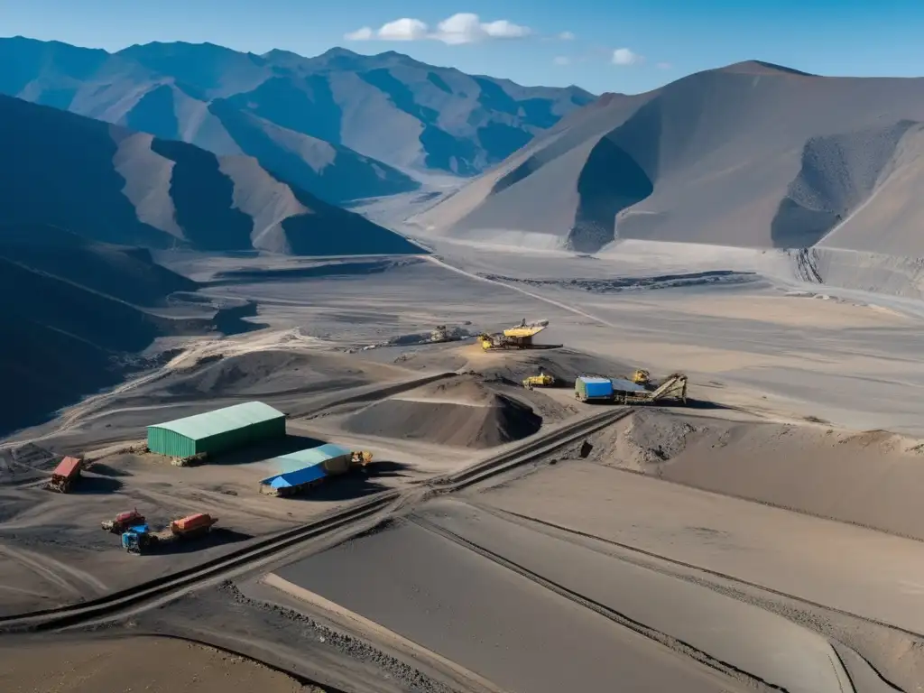 Una impresionante imagen documental de las Minas de Cerro de Pasco, Perú, combina la belleza natural con la actividad minera y su impacto ambiental.