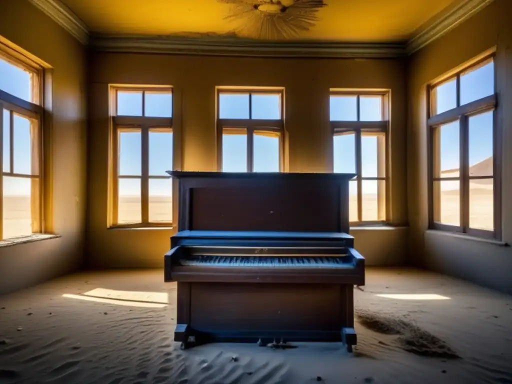 Explora los lugares abandonados de Kolmanskop, Namibia, en esta mansión desolada y decadente.