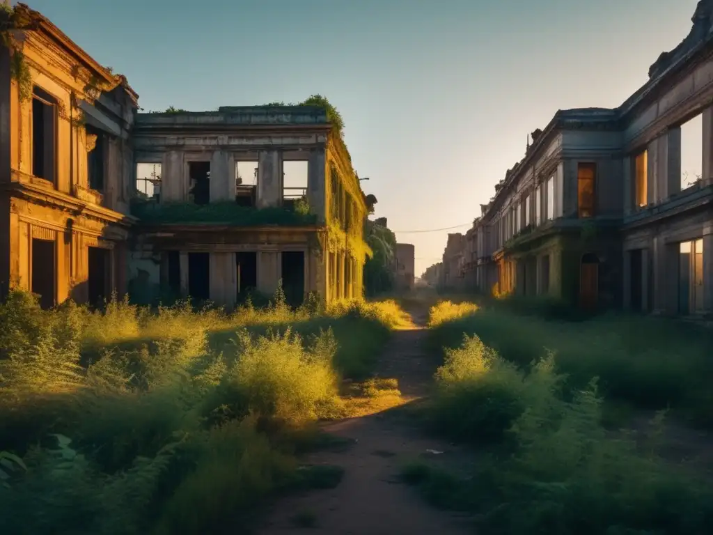 Descubre la melancolía y misterio de una ciudad fantasma abandonada. <b>Turismo en ciudades fantasma abandonadas.