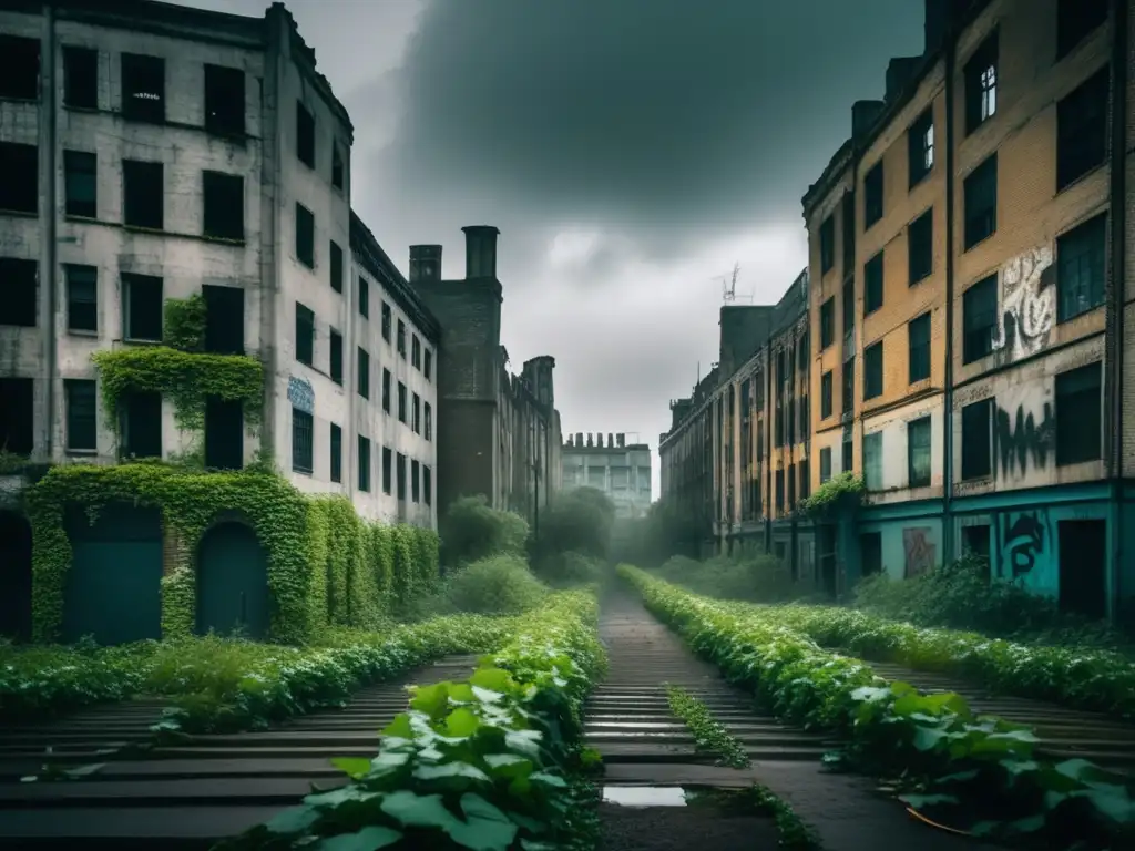 Explora la misteriosa belleza de una ciudad fantasma abandonada. <b>Turismo en ciudades fantasma abandonadas.