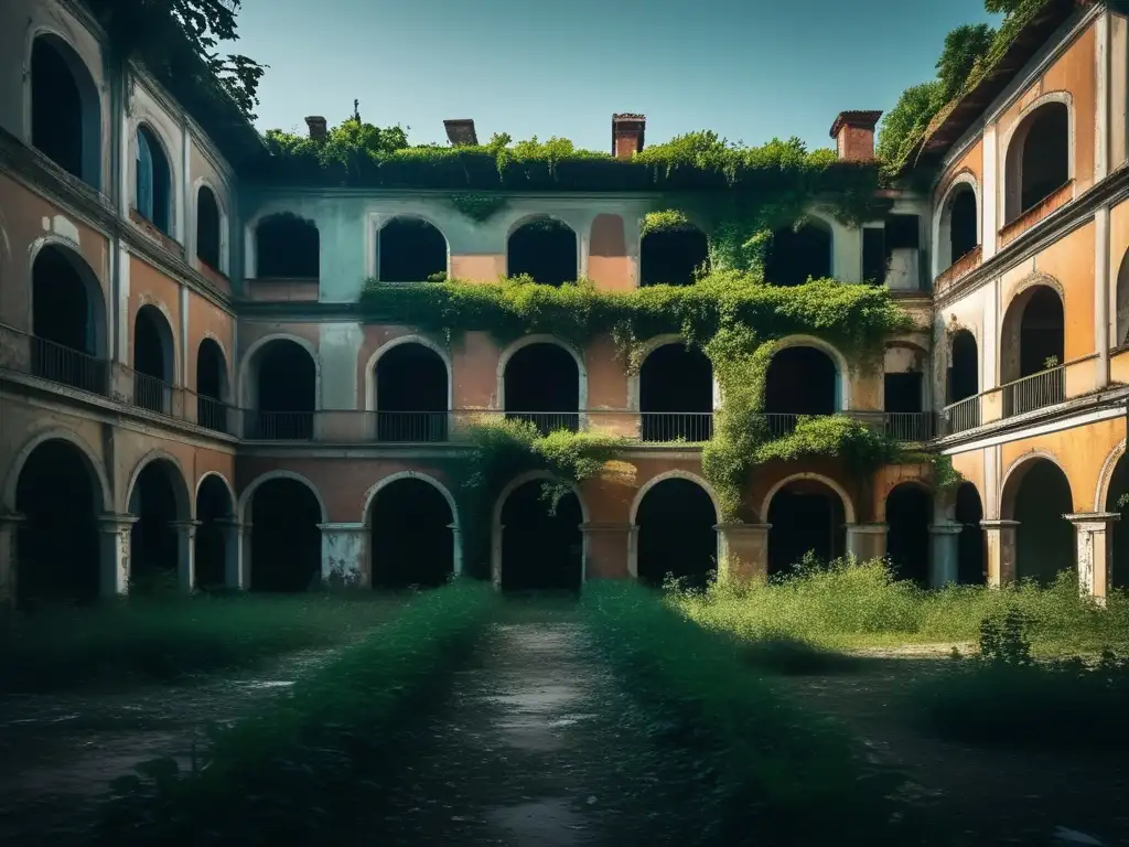 Explora la misteriosa historia de la isla Poveglia abandonada con sus edificios en ruinas y una atmósfera desoladora.