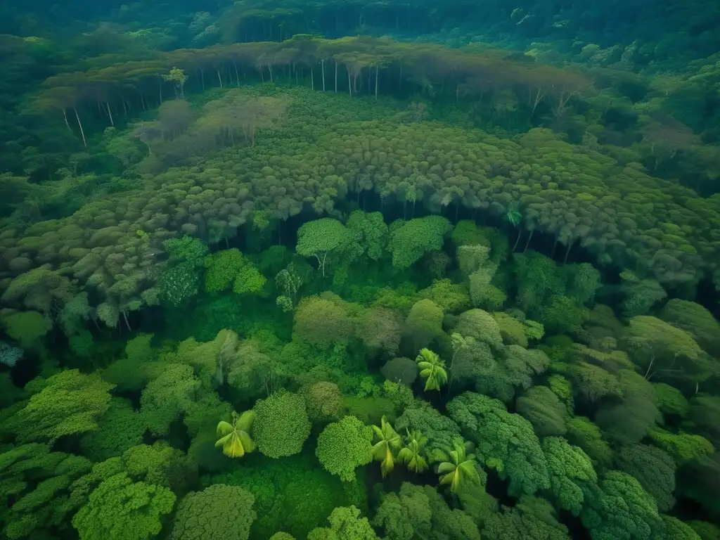 Descubre la misteriosa selva con ruinas antiguas entre frondosos árboles. <b>Descubrimiento ciudades fantasma LIDAR.