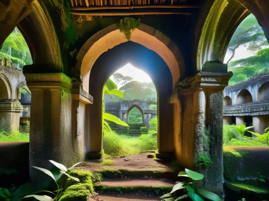 Ruinas ancestrales de Gedi: Naturaleza y misterio